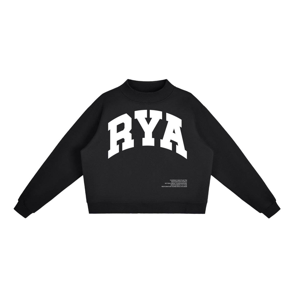 RYA MOCKNECK SWEATSHIRT