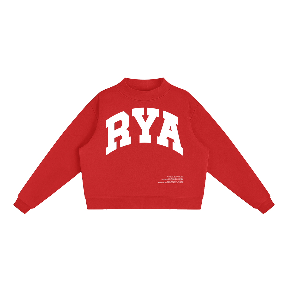 RYA MOCKNECK SWEATSHIRT